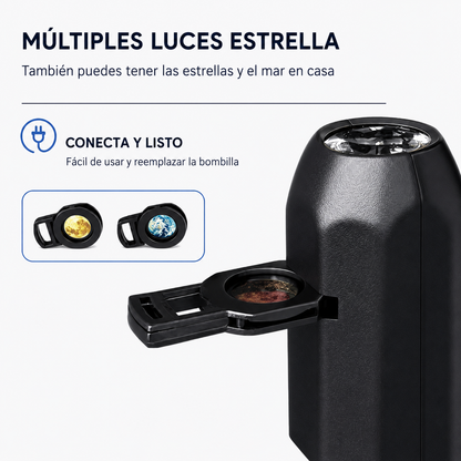 Cosmira™ | Proyector de Luna y Galaxia 360°